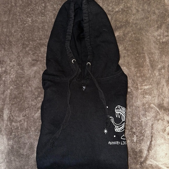 Assholes Live Forever Black Hoodie - Picture 3 of 5